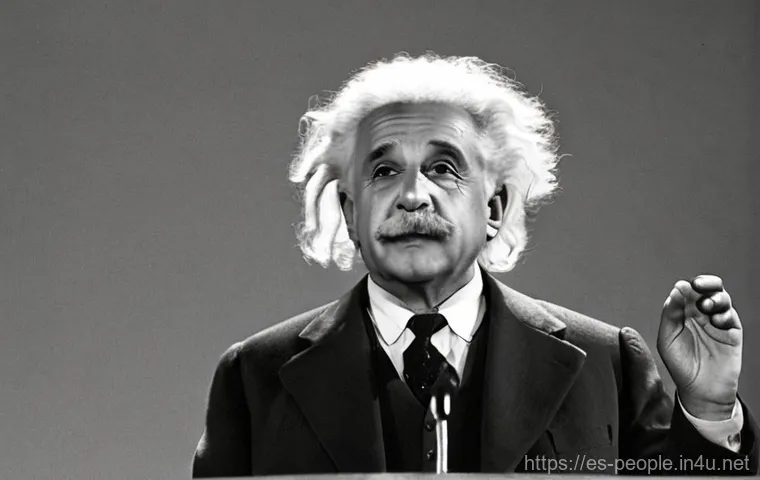 알버트 아인슈타인 유대인 정체성 - **Prompt:** A dignified, elderly Albert Einstein stands in a dimly lit, high-ceilinged observatory, ...