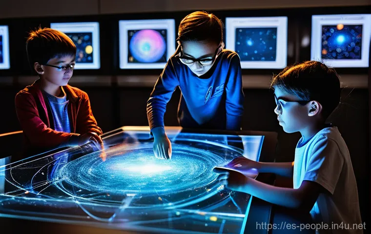 알버트 아인슈타인 철학적 사유 - **Prompt: The Spark of Curiosity and Imagination**
"A group of diverse children, aged 8-12, are ...