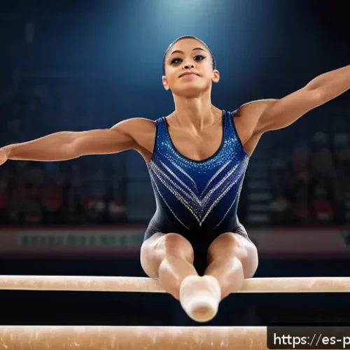 Home 32 나디아 콤네치 사회적 영향 - A powerful and inspiring scene of a young female gymnast in a Spanish-speaking country’s gymnasium, ...